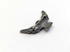 Vtg Handmade Navajo Fred Harvey Era Sterling Silver Thunderbird Turquoise Brooch