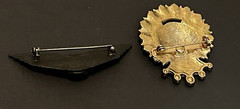 16-Vintage Brooch Pins Academic Marksman Crests Ski Award G&R Ski Tie Tac Eagle