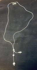 Costume Modern Necklace And Vintage Brooch. Excellent Condition
