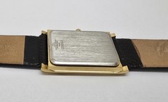 Vintage Seiko Quartz Tank Slim Men Rectangle Refurbished Japanese Wrist Watch