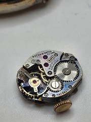 Vintage Ladies Gotham Wind Up Working Bracelet Style Art Deco Watch