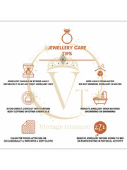 2.2Ct Art Deco Vintage Style Lab Created Diamond Engagement 14K Gold Finish Ring