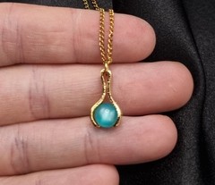Vintage 1970s-1980s Interchangeable Necklace Set In Gold-Tone
