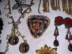 High End Vintage Jewelry Lot Eisenberg Austria Juliana KJL Weiss Sterling Silver