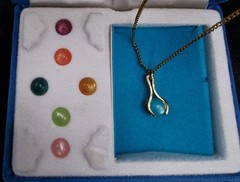 Vintage 1970s-1980s Interchangeable Necklace Set In Gold-Tone
