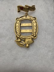 Vtg Danecraft I Love Cats Picture Pin