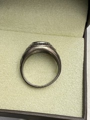 Vintage Sterling United States Air Force Military World War II WWII Ring