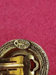 VTG Signed Benedikt NY Renaissance Revival Cabochon Pendants,Earrings, Bracelet