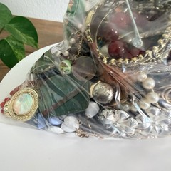 9 Pounds Of Mystery Jewelry! Vintage To Modern Lot of Wearable, Craft