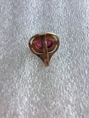 Rings silver 875 gold Plated Russian Soviet Silver vintage USSR old