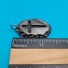 Vintage Coventry Cross Pendant, No Chain, 1970s Jewelry, Unisex
