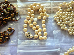 Vintage Jewelry LOT of 8 pearl bead necklaces Repair repurpose restring