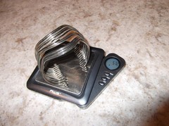 Vintage Sterling Silver Contemporary Modernist Stacked Strands Cuff Bracelet 57g