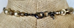 Vintage Carol Lee Faux Pearl Necklace, 35″ Long