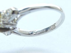 KELEGE PLATINUM DIAMOND RING CERTIFIED NATURAL FANCY INTENSE YELLOW