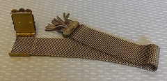 Victorian Revival Mesh Slide Tassel Fringe Bracelet Adjustable Clasp Fits All