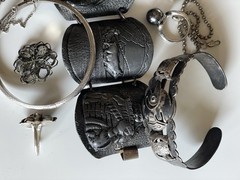 Vintage Junk Drawer Lot With Sterling Silver And Gold Fill Jewelry