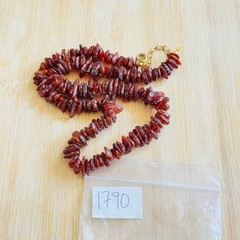 VTG Baltic Amber Necklace Genuine Beads Natural Authentic Real Genuine 20G 19″
