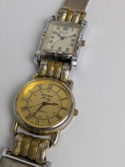 Vintage Steam Punk Wrist Watch Bracelet Unique Men’s Wrist Watches 7.75″ Long
