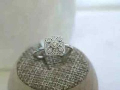 2.5Ct White Round Cut CZ Vintage Art Deco Style Wedding Ring in Solid 925 Silver