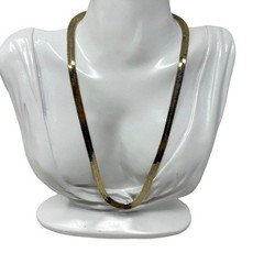 Vintage Revlon Herringbone Chain 18 inch Decorative Mens Women