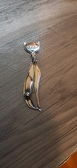 Vintage Beau Sterling Silver Modernist Articulated Moving Head Cat Pin Brooch…