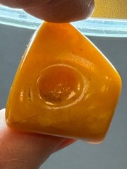 NATURAL OLD ANTIQUE YELLOW BUTTERSCOTCH BALTIC AMBER PENDANT 14,7 gr