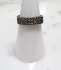 Misc. Lot of 3 Women’s Sterling Silver Rings w/ Stones ~ 14g ~ 5-F458
