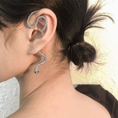 Gorgeous Snake-shaped Earrings No Pierced Earrings Cartilage Earrings Jewerly