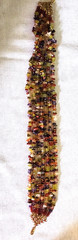Vintage RJ Graziano Gemstone Semi Precious Multi Stand Multicolor Necklace