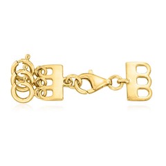 Ross-Simons Italian 18kt Gold Over Sterling Layering Clasp