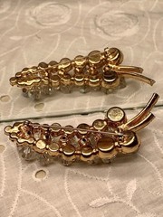 Breathtaking Juliana DeLizza and Elster Aurora Borealis Grape Cluster Pin
