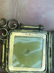 Vintage Carter, Qvarnstrom & Remington Victorian Gold Filled Locket Fob READ