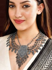 Afghan Kuchi Tribal Choker Ethnic Traditional Gypsy Look Beaded Jewelry Gift