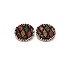 Vintage Sarah Coventy Clip Earrings and Hat Pin Set Rare SEE DESCRIPTION