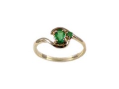 Antique 19thC 1/3ct+ Alexandrite 14kt Ring Genuine Russian Natural Color-Change