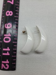 Vintage Earring Lot Of 3 Pierced Loops Studs