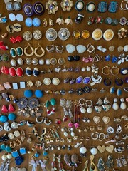 Big Clip-On Earrings Lot Vintage Modern All Wearable Jewelry Over 150 Pairs