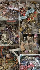 Vintage|Designer|Estate “UNSORTED” Jewelry: 6lbs-8lbs+ Crown! •All Wear •Tangled