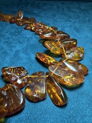 Huge Vintage Amber Necklace 121.9 Grams