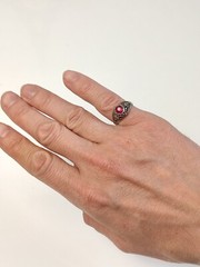 Silver Ring Soviet 875 Ring Unisex Adults vintage silver ring ussr Jewellery