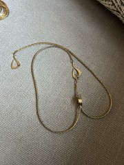 11 Pc Lot Necklaces Bracelets Brooches Many GoldTone