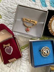 Lot of 14, Vintage 80-90s, Avon President Club Pins, All in Original Boxes!