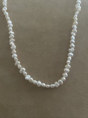 Vintage JTV White Pearl Strand 26 Inch Beaded Necklace