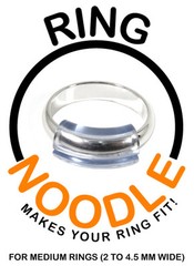 RING NOODLE – Ring Guard, Ring Size Reducer – Package of 3 (MEDIUM)