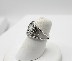 Designer Vintage Shube’s Dakota West Sterling Silver Cherub Angel Ring Size 5