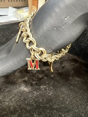 Vintage Military CHARM BRACELET US ARMY
