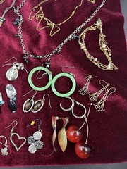 Estate Sales Jewelry Lot – Boho Vintage – Mid-Century – Eclectic