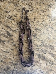 Copper Chain Link Vintage Necklace