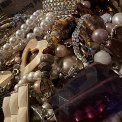 Vintage to Now Jewelry Lot, All Wearable Untested. No Junk. Box D3